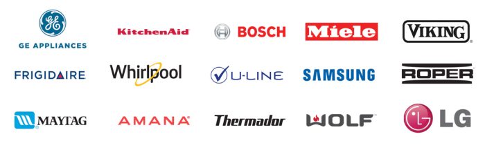 Appliance Brand Logos